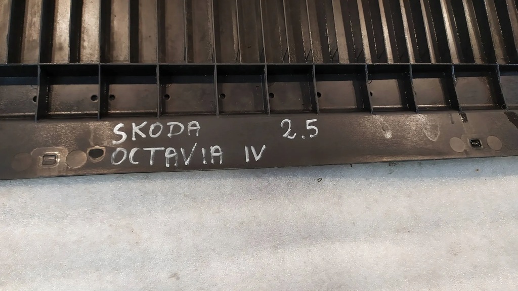 фото №9, Плита защита бампера skoda octavia iv