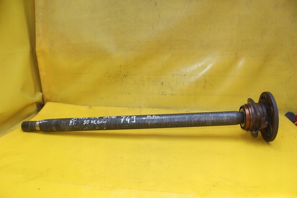 фото №6, Приводной вал ступица правый задняя sprinter 906 vw crafter 30 зубьев