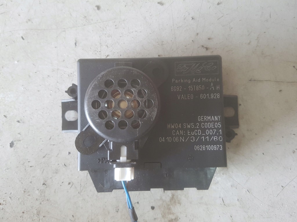 фото №1, Ford galaxy mk3 06r- модуль блок управления pdc