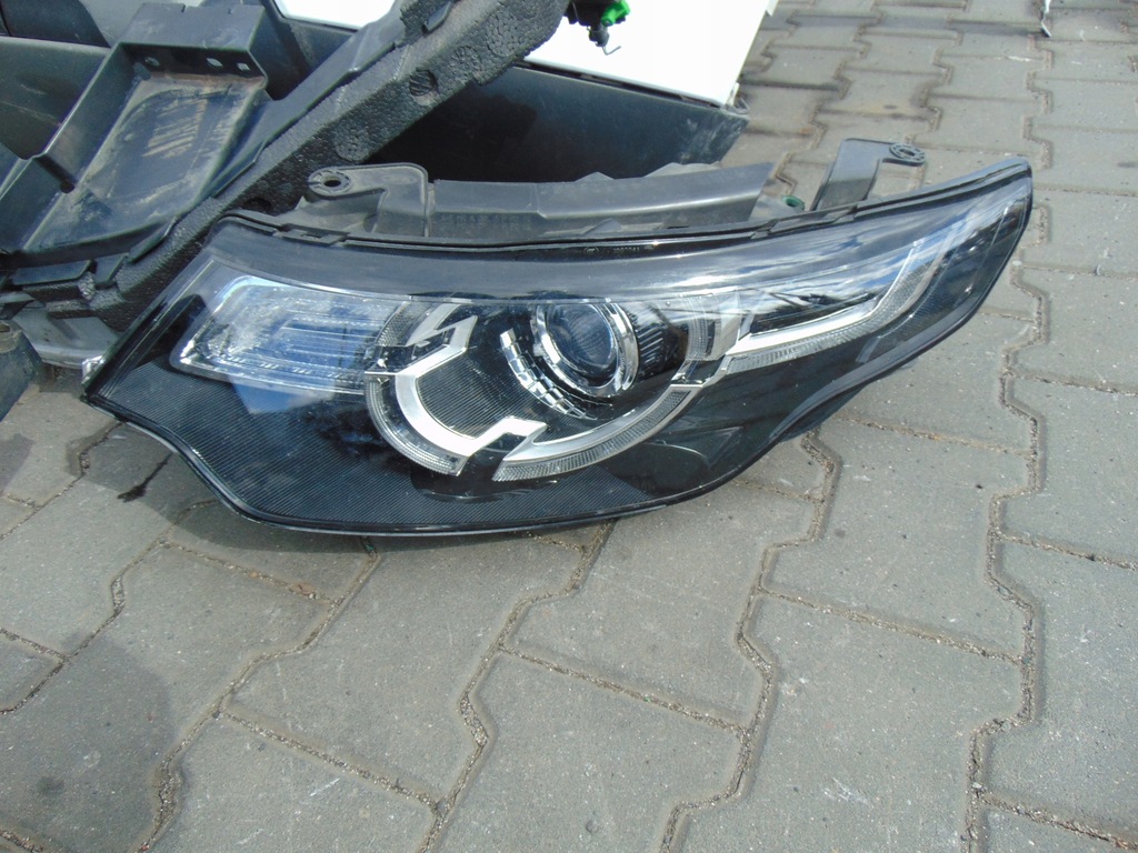 фото №6, Kompletny перед капот бампер discovery sport ксенон