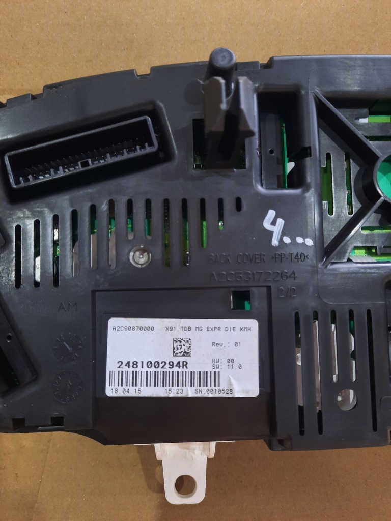 фото №6, Лічильник прилади renault laguna iii 248100294r