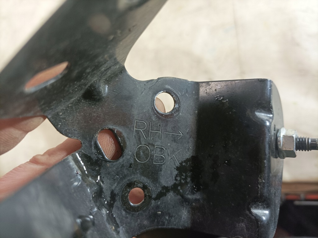 фото №8, Subaru outback 15- кронштейн кронштейн пластина usa