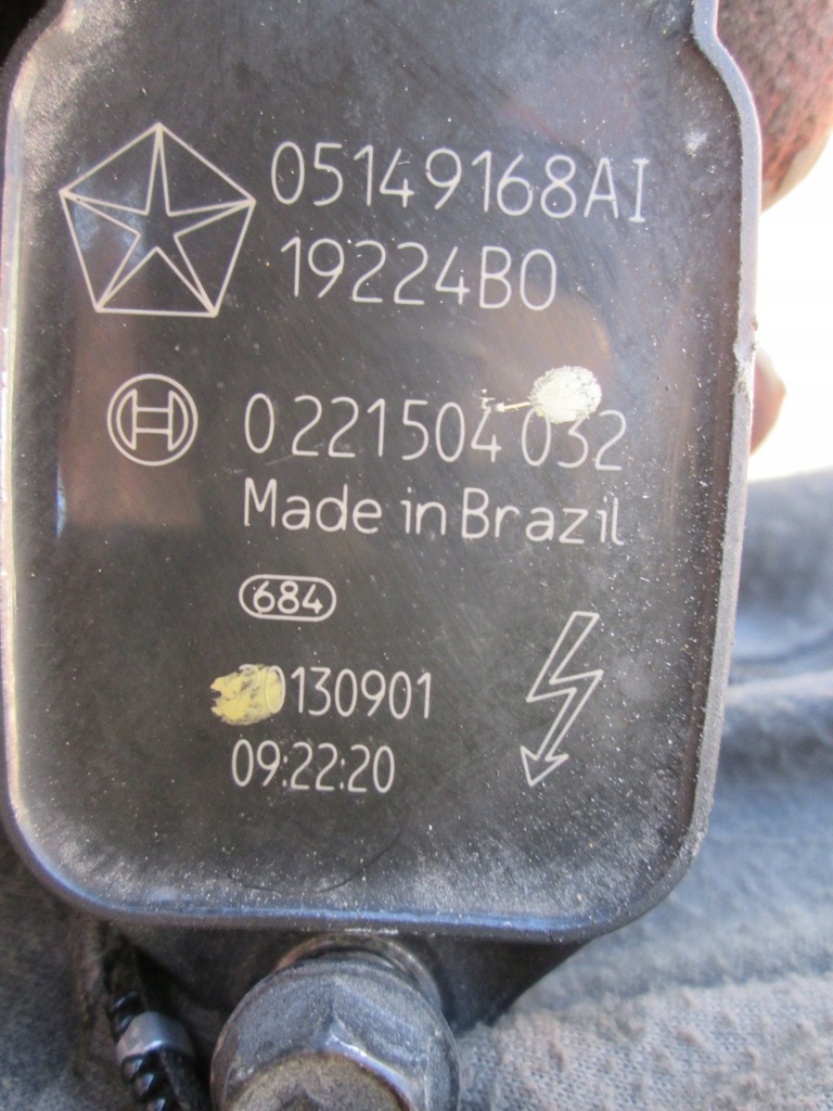 фото №9, Chrysler town country 11- 3.6 котушка запалювання dodge grand caravan котушки