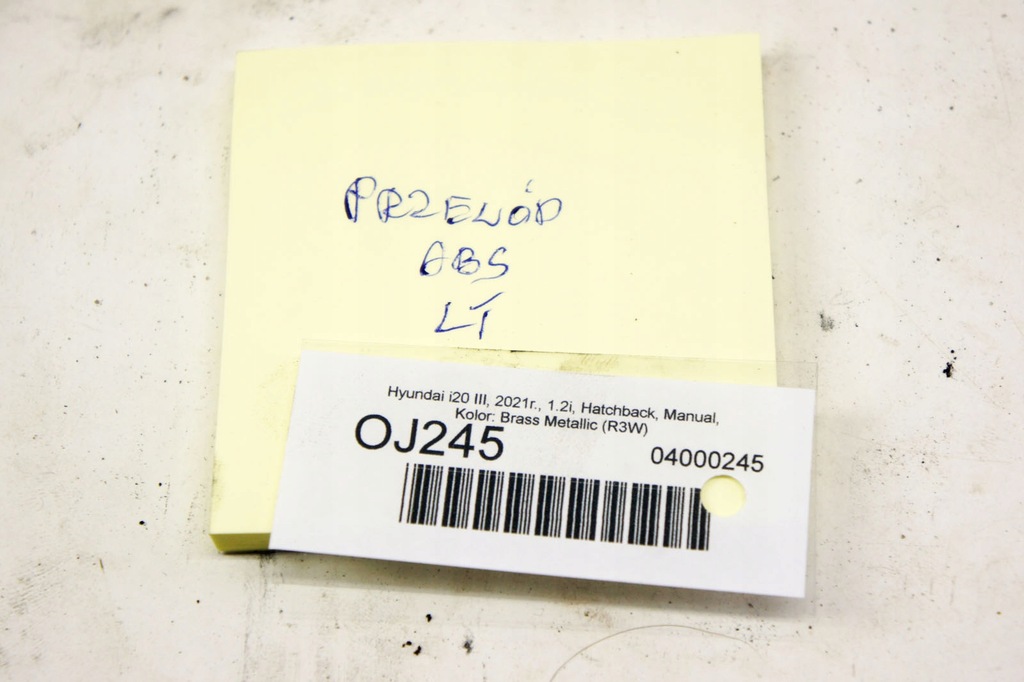 фото №5, Oj245 hyundai i20 iii 1.2i датчик abs левый задняя