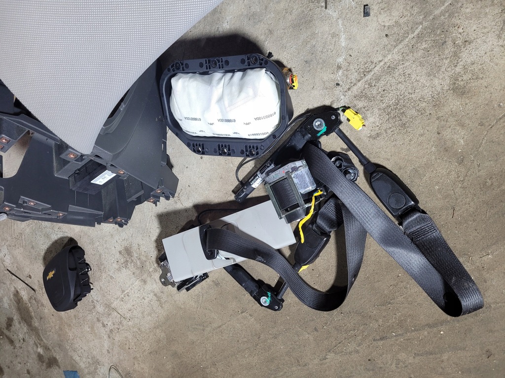 фото №6, Консоль подушка безопасности подушки безопасности ремни chevrolet cruze org