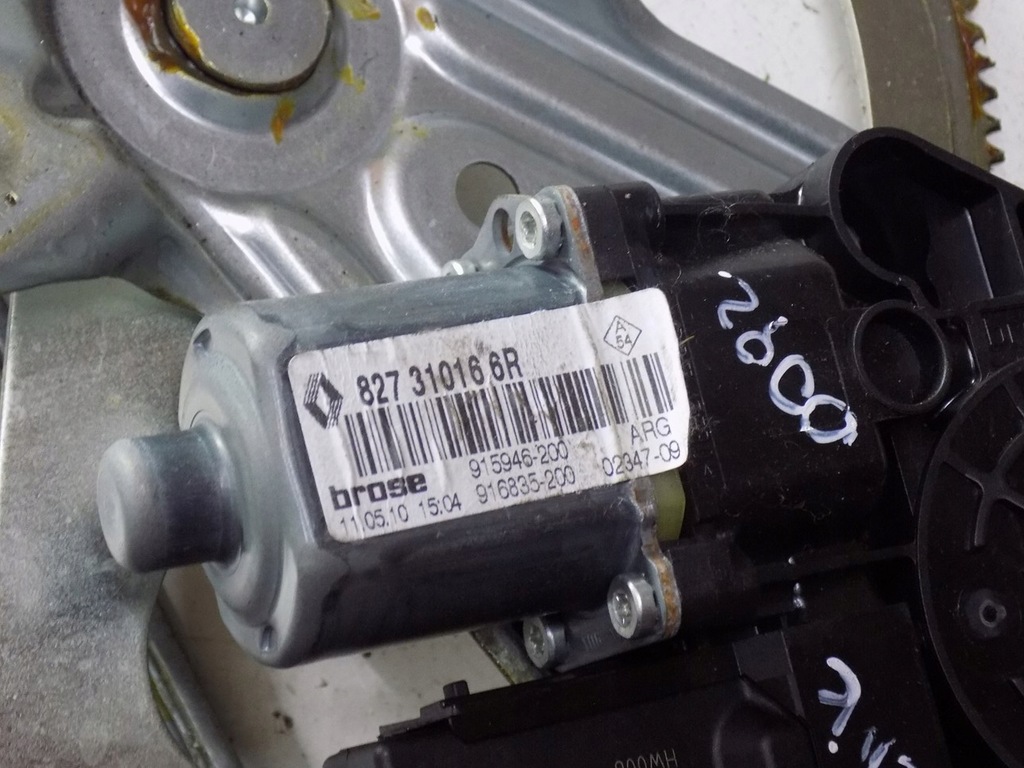 фото №5, Renault scenic iii подъемник левый задняя 827310166r