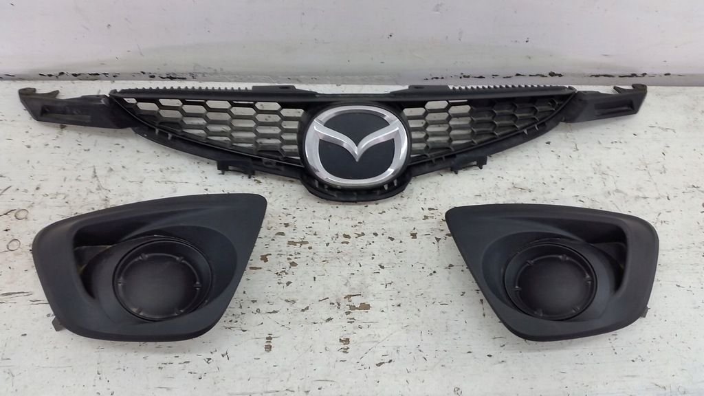 фото №1, Mazda 2 07- решітка радіатора решітка радіатора ґрати бампера