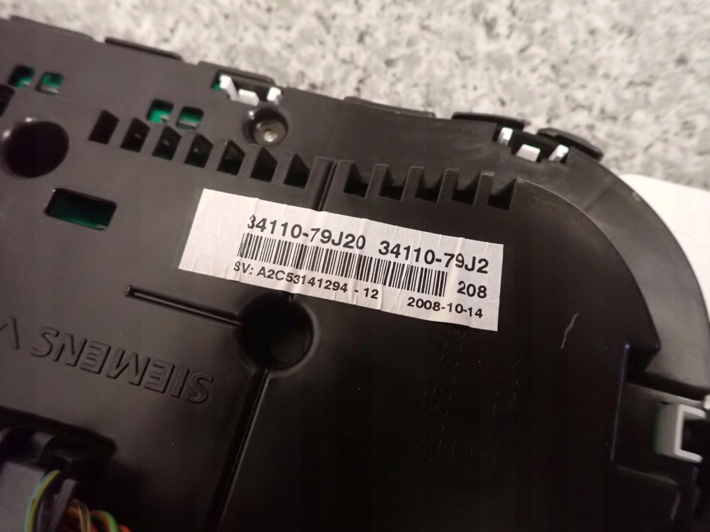 фото №6, Suzuki sx4 fiat sedici 06-13 m16a 1.6 приборы счетчик набор