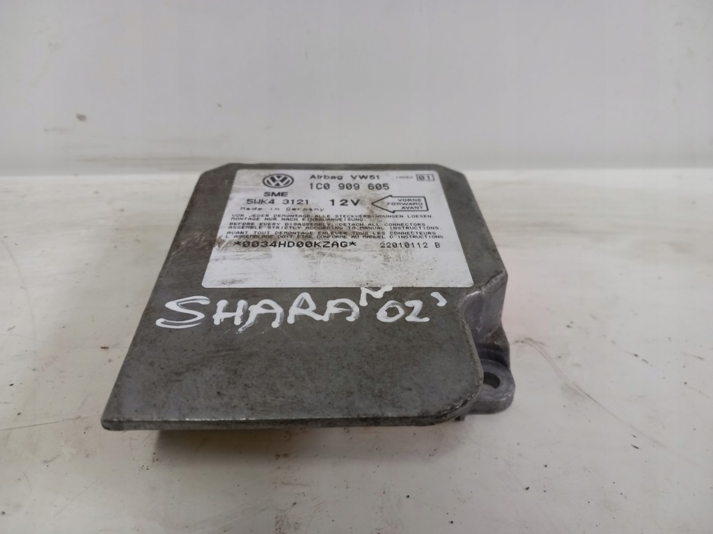 фото №1, Модуль датчик подушка безпеки vw sharan lift 02r 1c0909605a