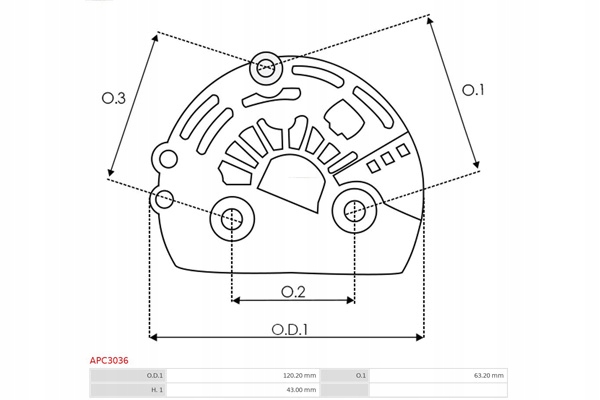 фото №3, Крышка генератора as-pl
