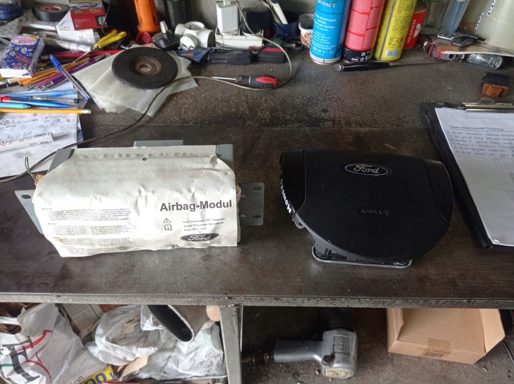 фото №1, Mondeo mk3 - подушка водій пасажир подушка безпеки