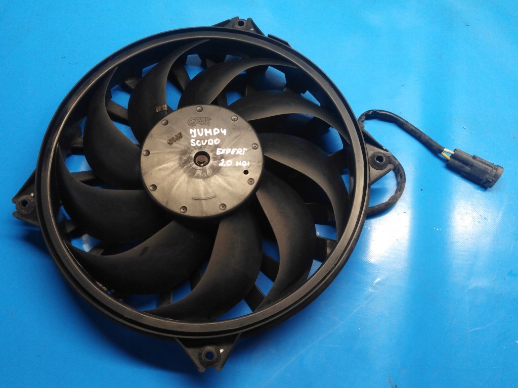 фото №1, Вентилятор радіатора citroen jumpy scudo expert 2.0 hdi