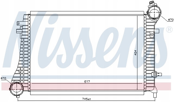 Интеркулер seat skoda vw leon 05-, toledo 04-, su в Украине
