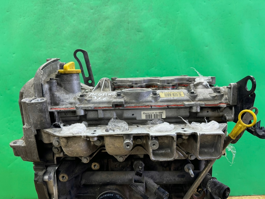 фото №13, Двигун renault megane iii 1.6b 110km 08-16 film! k4m838 108.000km fluence