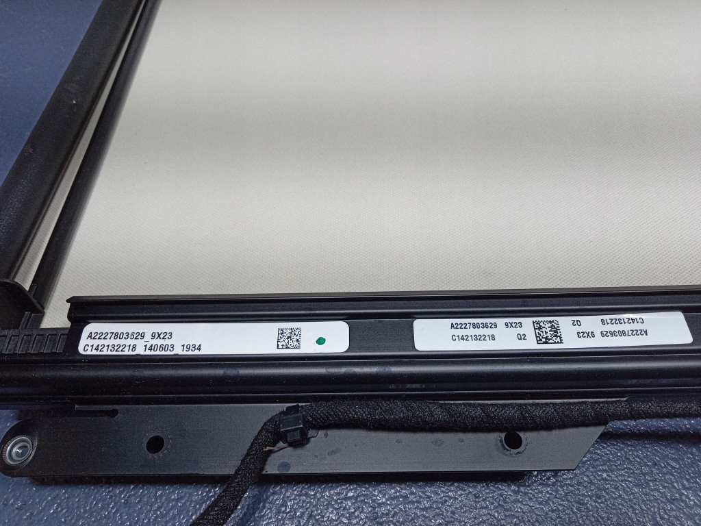 фото №6, Mercedes s klasa w222 long шторка дах задня панорама світла a2227803629