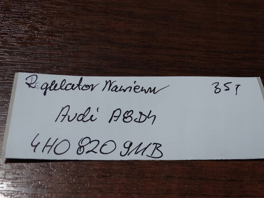 фото №4, Idealny регулятор обдув audi a8 d4 1