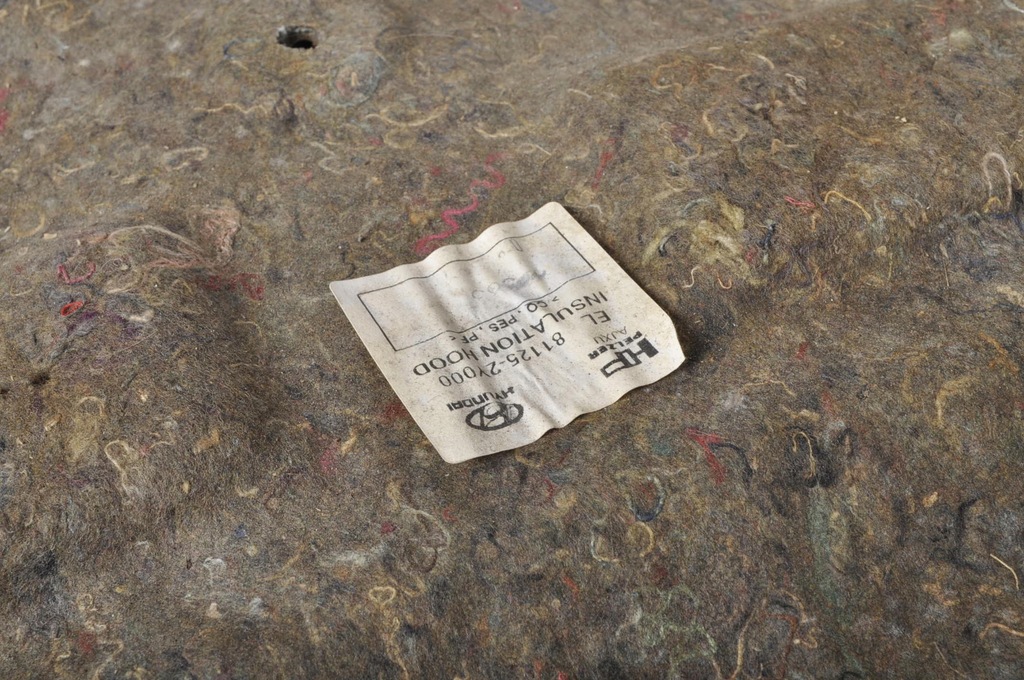 фото №7, Hyundai ix35 шумоизоляция подкрылок капот 81125-2y000 клипсы