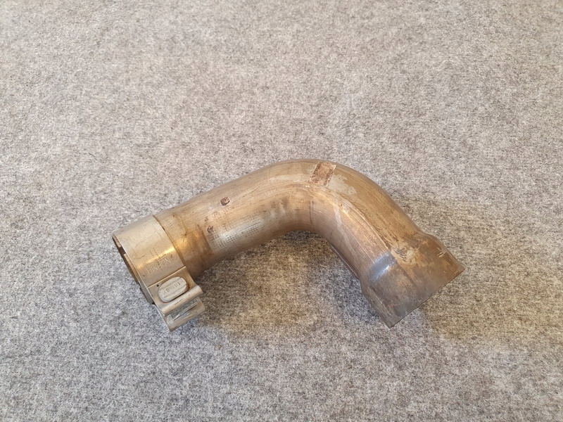 фото №1, Porsche cayenne 9y 9y0253824 труба наконечник выхлоп