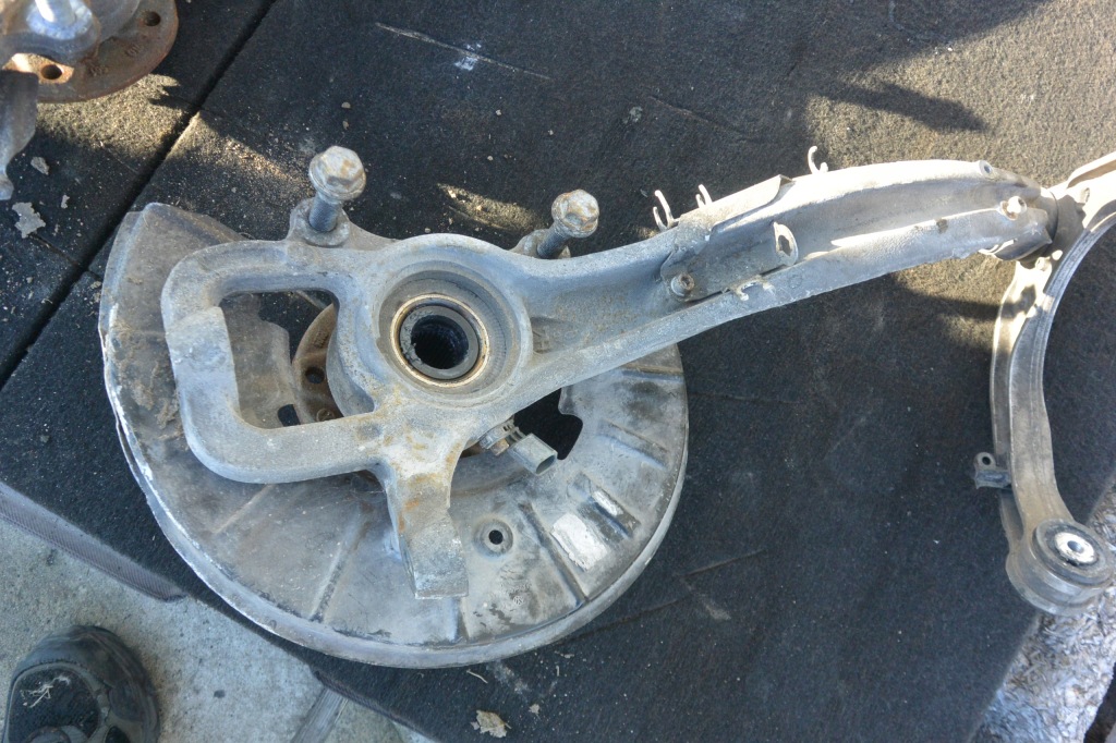 фото №14, Поворотный кулак перед правая левая audi q7 4l vw touareg 7l