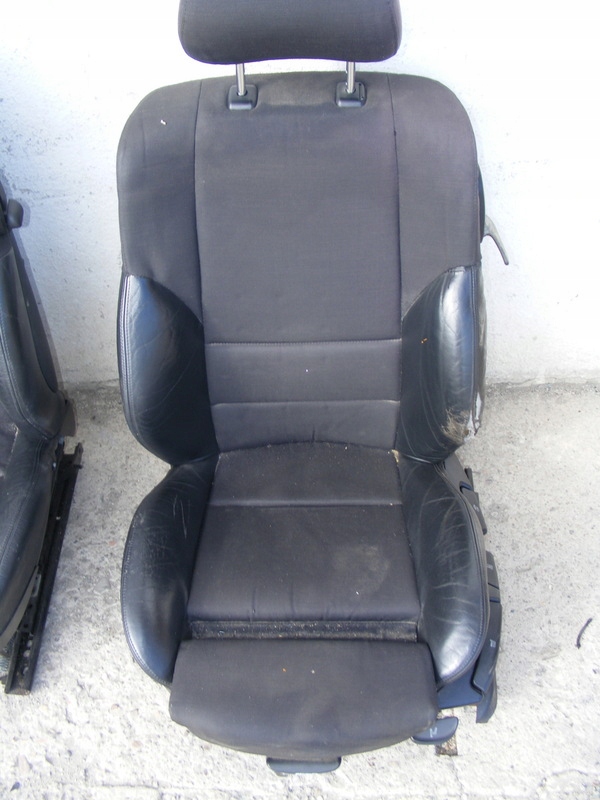 фото №8, Bmw e46 coupe сиденья m-pakiet спортивные сиденья механический europa полукожа