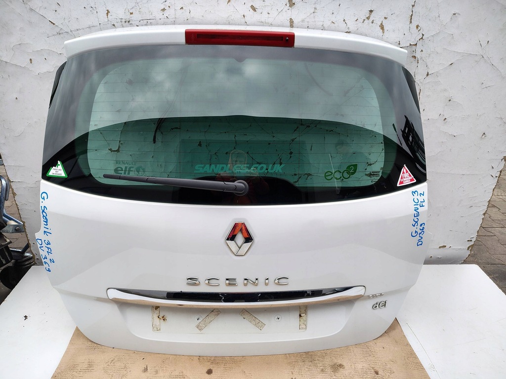 фото №1, Крышка багажника задняя багажника renault grand scenic 3 iii fl lift 2 dv369
