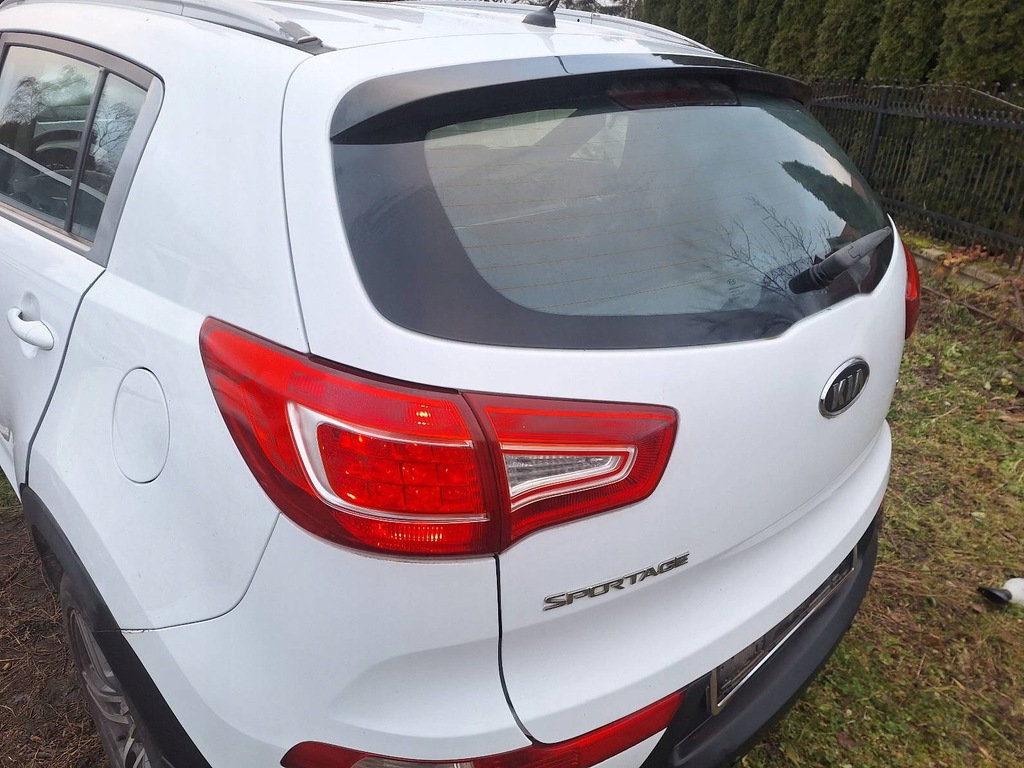 фото №10, Kompletny задня кришка багажника бампер лампи kia sportage iii 10-14r lak: wd