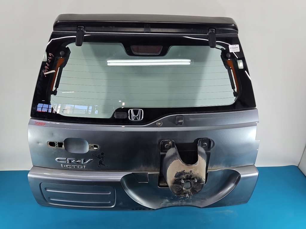фото №1, Кришка багажника задня багажника скло задня honda cr-v ii 2 szary nh691m