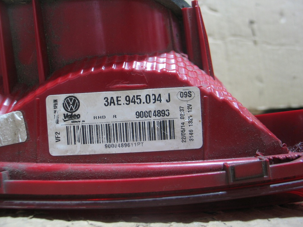 фото №11, Лампа задняя задняя w крышка vw passat b7 sedan 3ae led