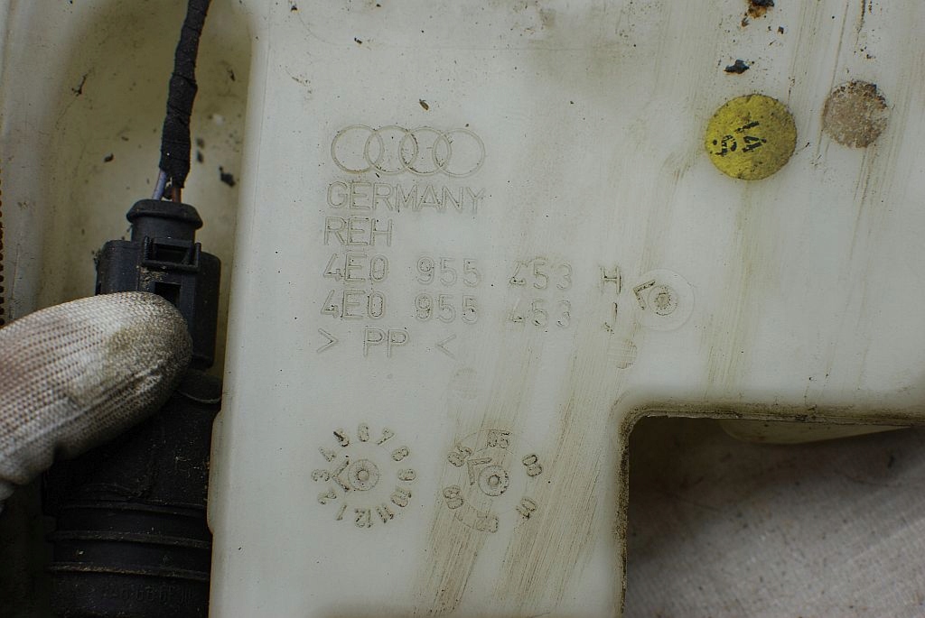 фото №7, Бак жидкость омывателя комплект 4e0955453h audi a8 d3