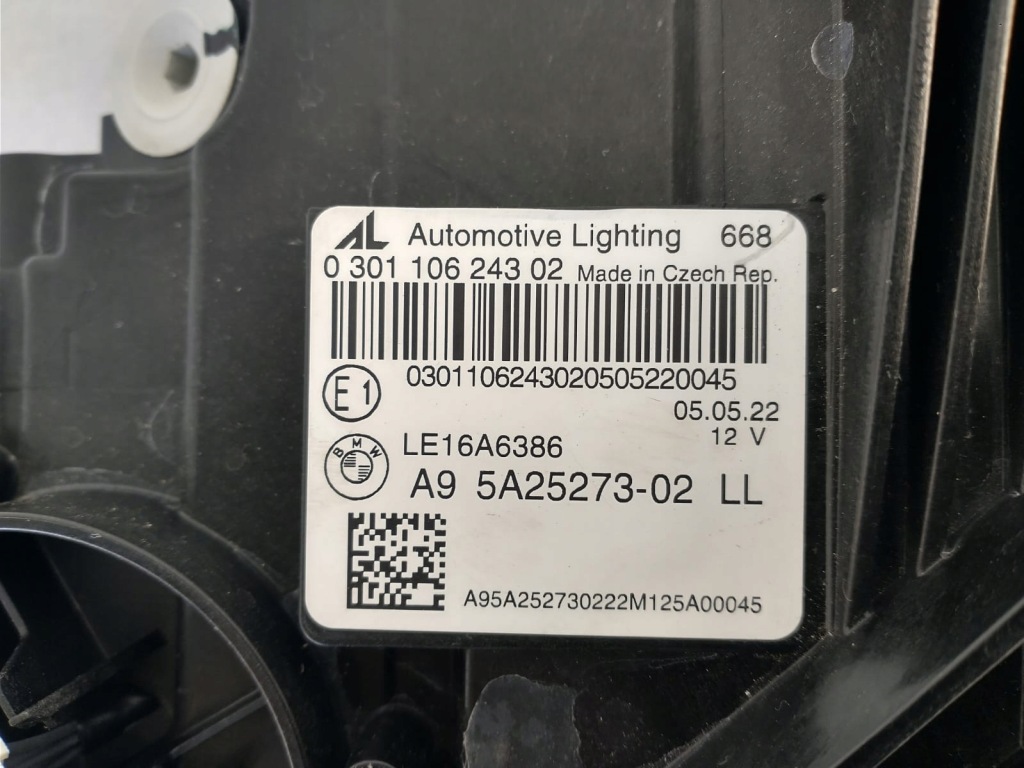 фото №13, Лампа лівий перед bmw 3 g20 5a25273 black laser