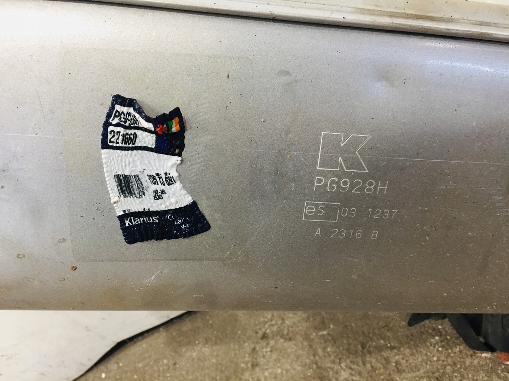 фото №7, Выхлоп kompletny peugeot 208 1,0 vti