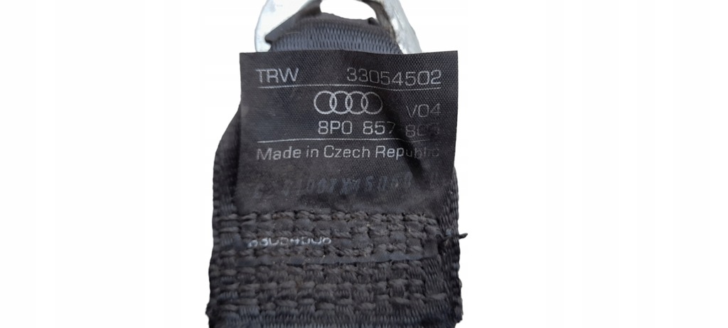 фото №5, Pas безпеки правий задня audi a3 8p 5d