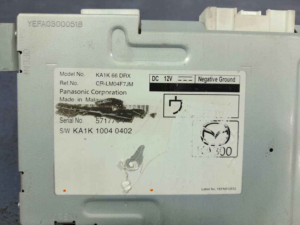 фото №7, Mazda cx-5 i lift тюнер радио ka1k66drx