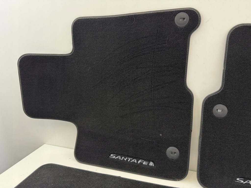 фото №5, Hyundai оригинальный номер santa fe iv 4 коврики велюровые комплект s1143ade00