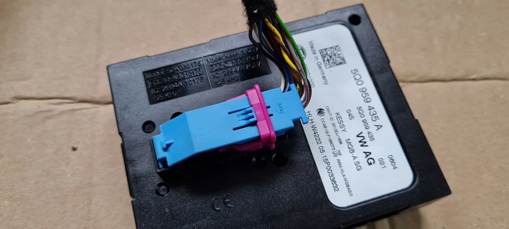 фото №5, S3 8v sedan a3 блок управления модуль kessy 5q0959435a