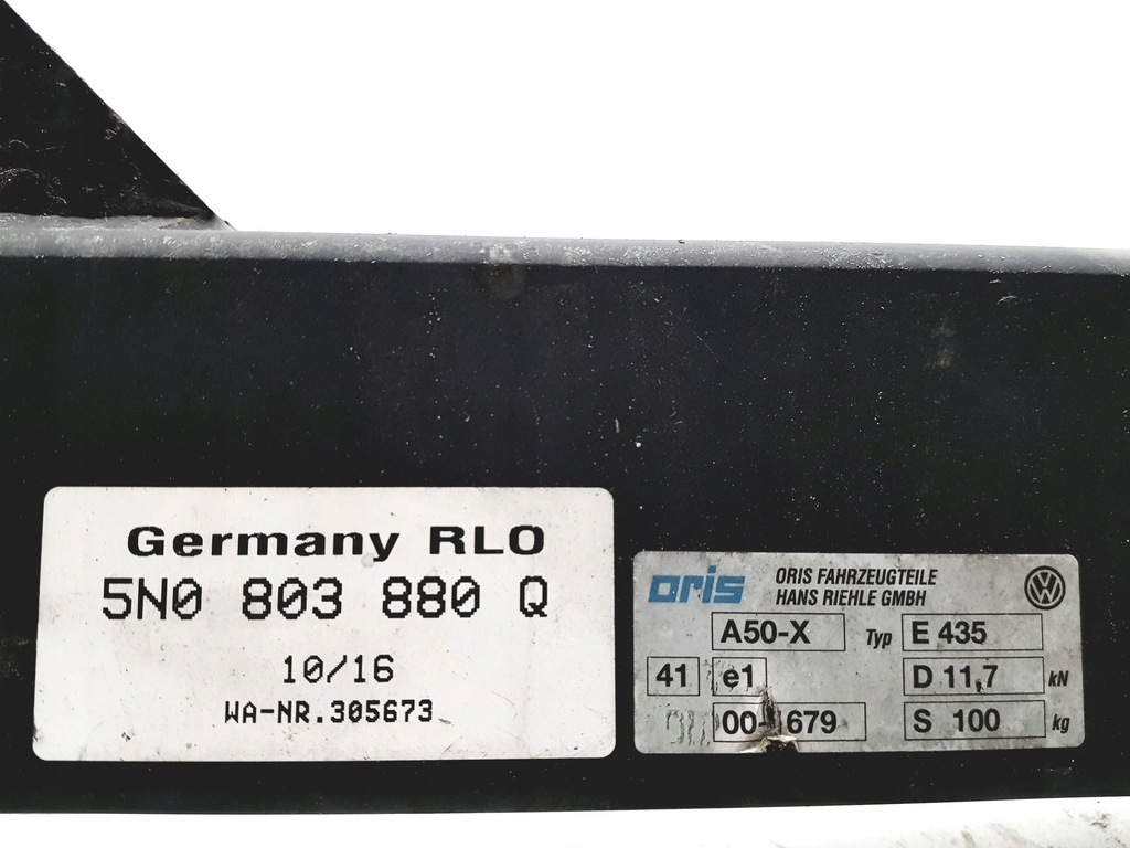 фото №6, Vw tiguan i 5n0 hak буксирувальний 5n0803880q