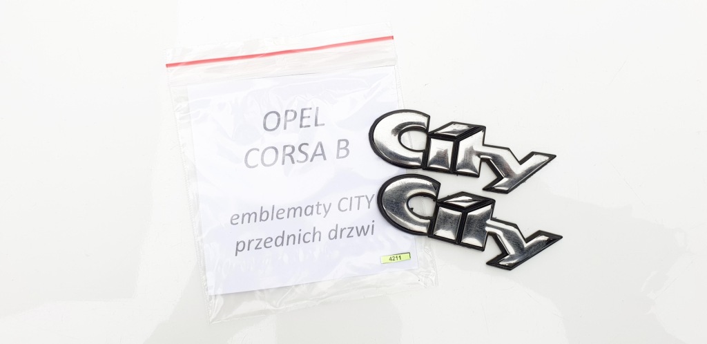 Купити Opel corsa b емблема значок надпис logo city дверей перед передні