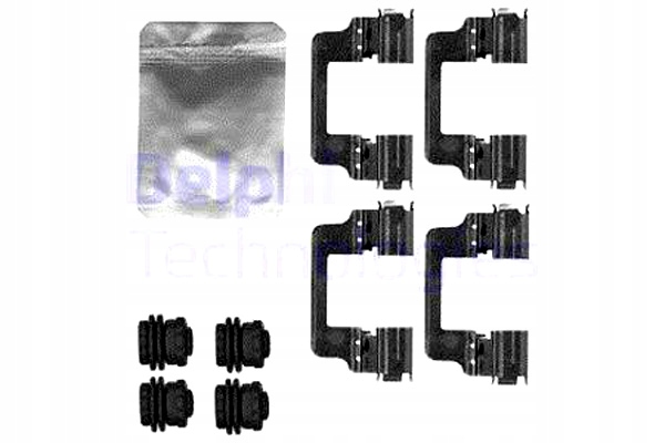 фото №1, Набор монтажный тормозных колодок задняя land rover defender discovery v range