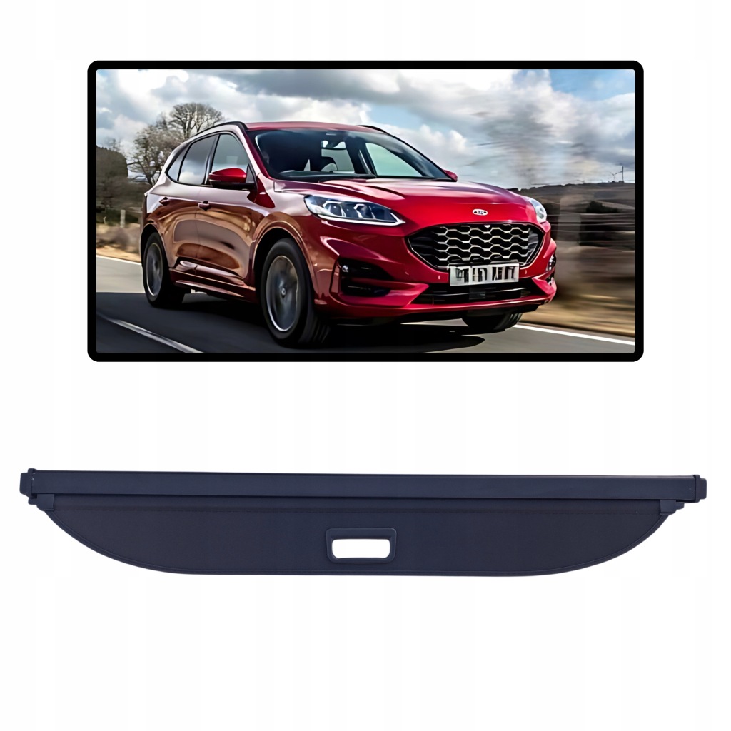 фото №1, Шторка багажника ford escape mk4 iv 2019+ задня nowa czarna