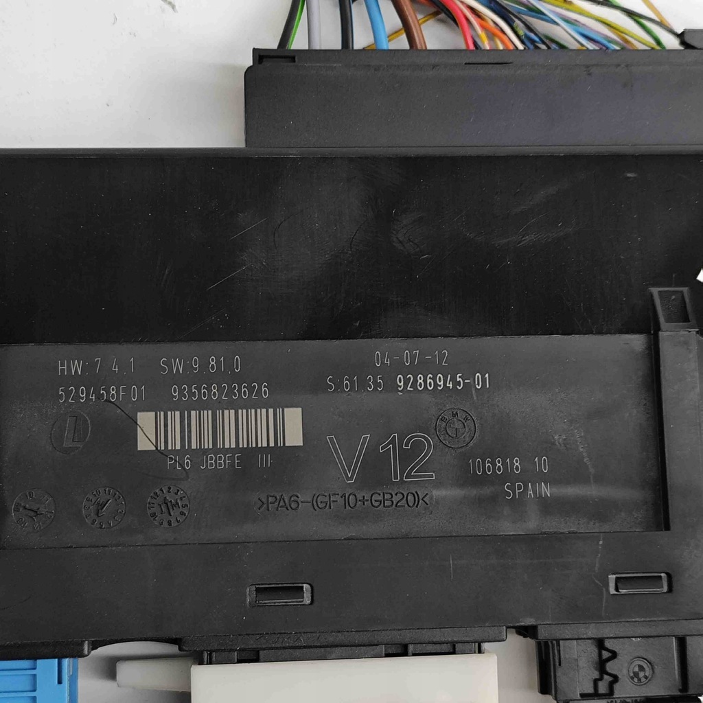 фото №8, Модуль комфорта bmw 6 cabrio f12 529458f01 29485030 4.4l 330kw 2012
