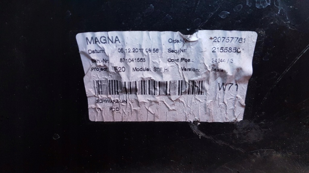 фото №9, Бампер задний bmw seria 1 f20 schwarz 2155850