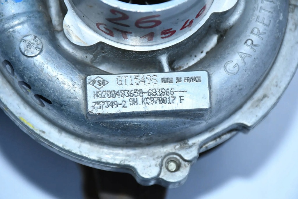 фото №5, Турбонагнетатель 8200493650 renault master ii 2.5 dci