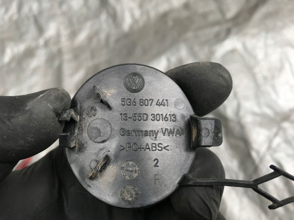 фото №12, Заглушка фаркоп бампера задняя vw golf vii 5g6807441