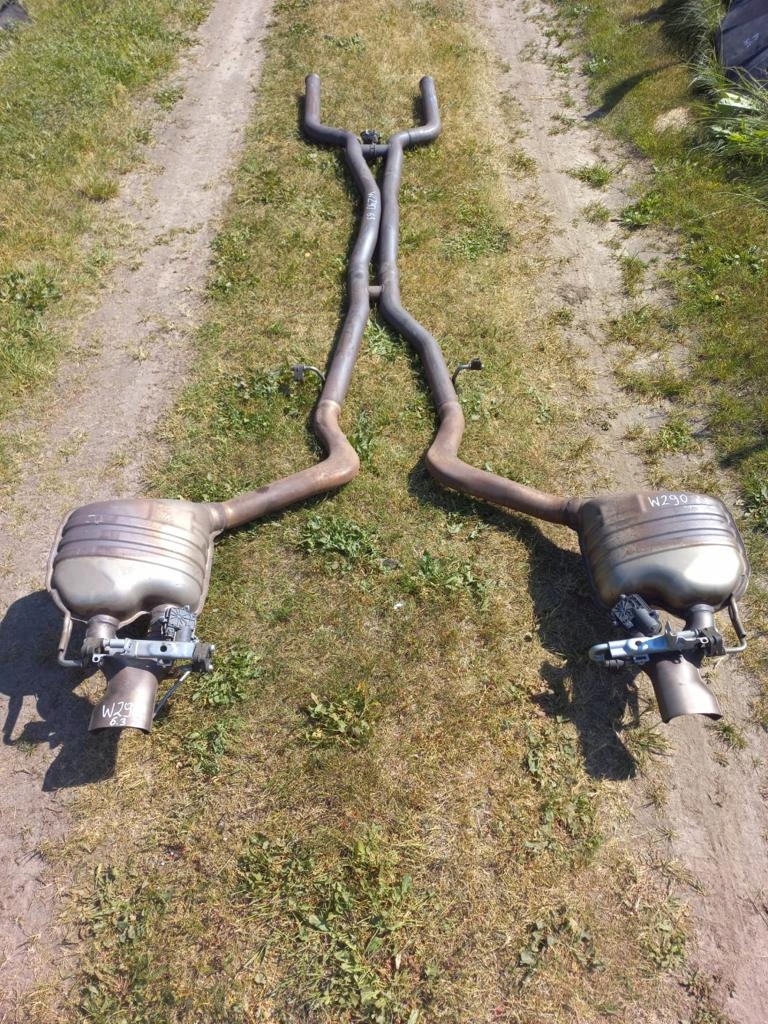 фото №1, Idealny kpl.wydech mercedes w290 x290 6.3 1