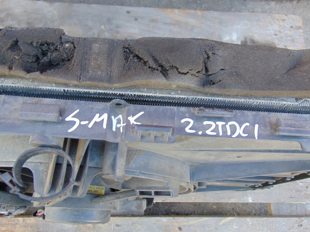 Комплект радиатор вентилятор ford s-max mk1 2.2 tdci 175km механическая коробка передач Недорого