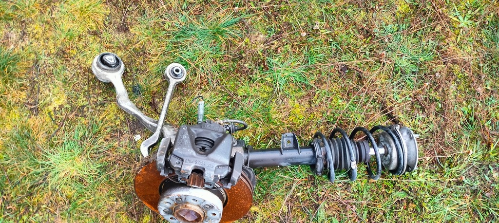 фото №6, Поворотний кулак амортизатор важелі правий перед e90 e91