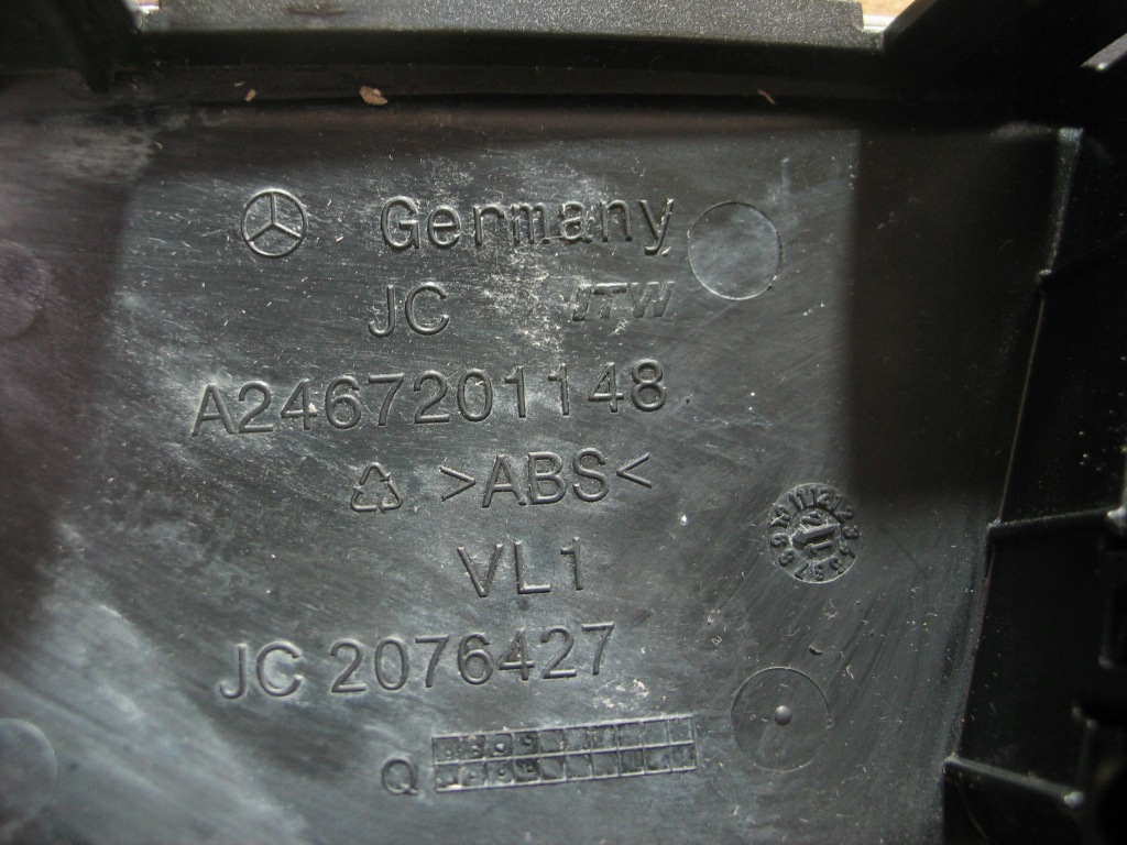 фото №9, Ручка внутренняя левый перед левая mercedes w246 w176 a2467201148 europa