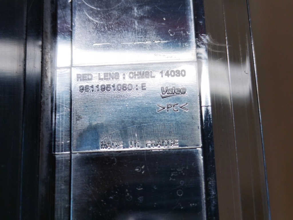 фото №4, Citroen c4 picasso ii третій світло стоп