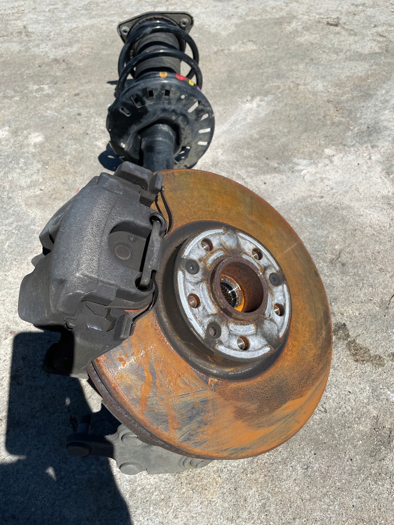 фото №6, Поворотный кулак mcperson левый перед peugeot 5008 ii lift