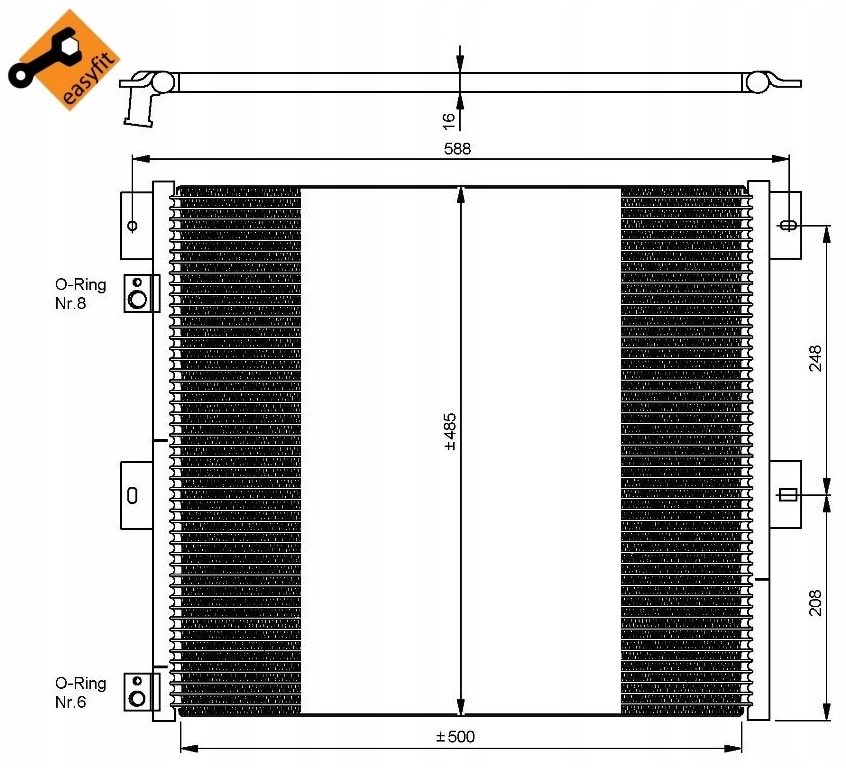 фото №2, Nrf 35924 конденсатор, кондиционер